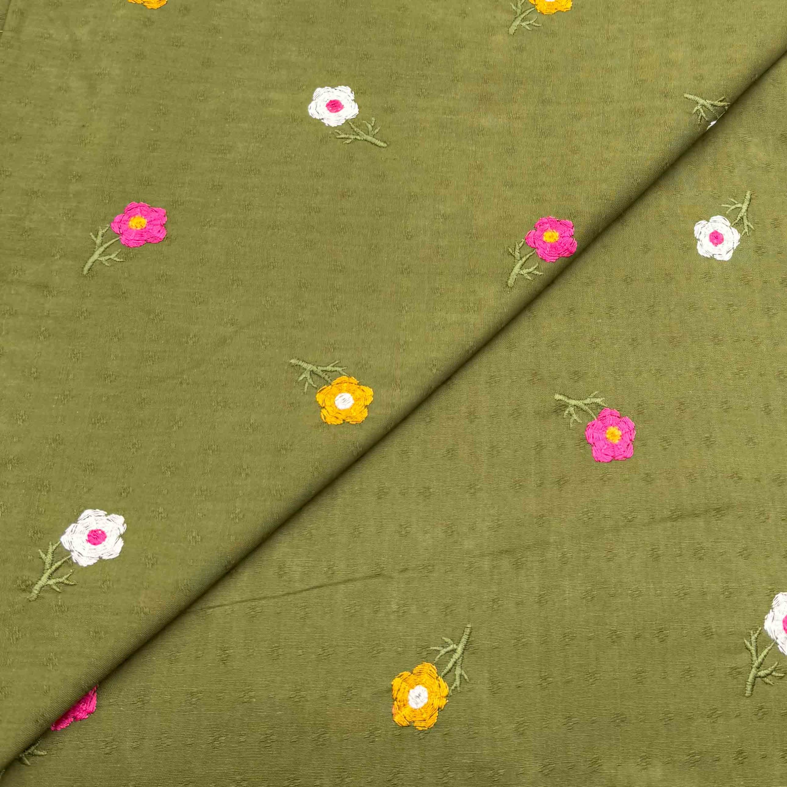 cambric embroidery new-31 Cambric Cotton Wider Embroidery D26D252 - Image 1