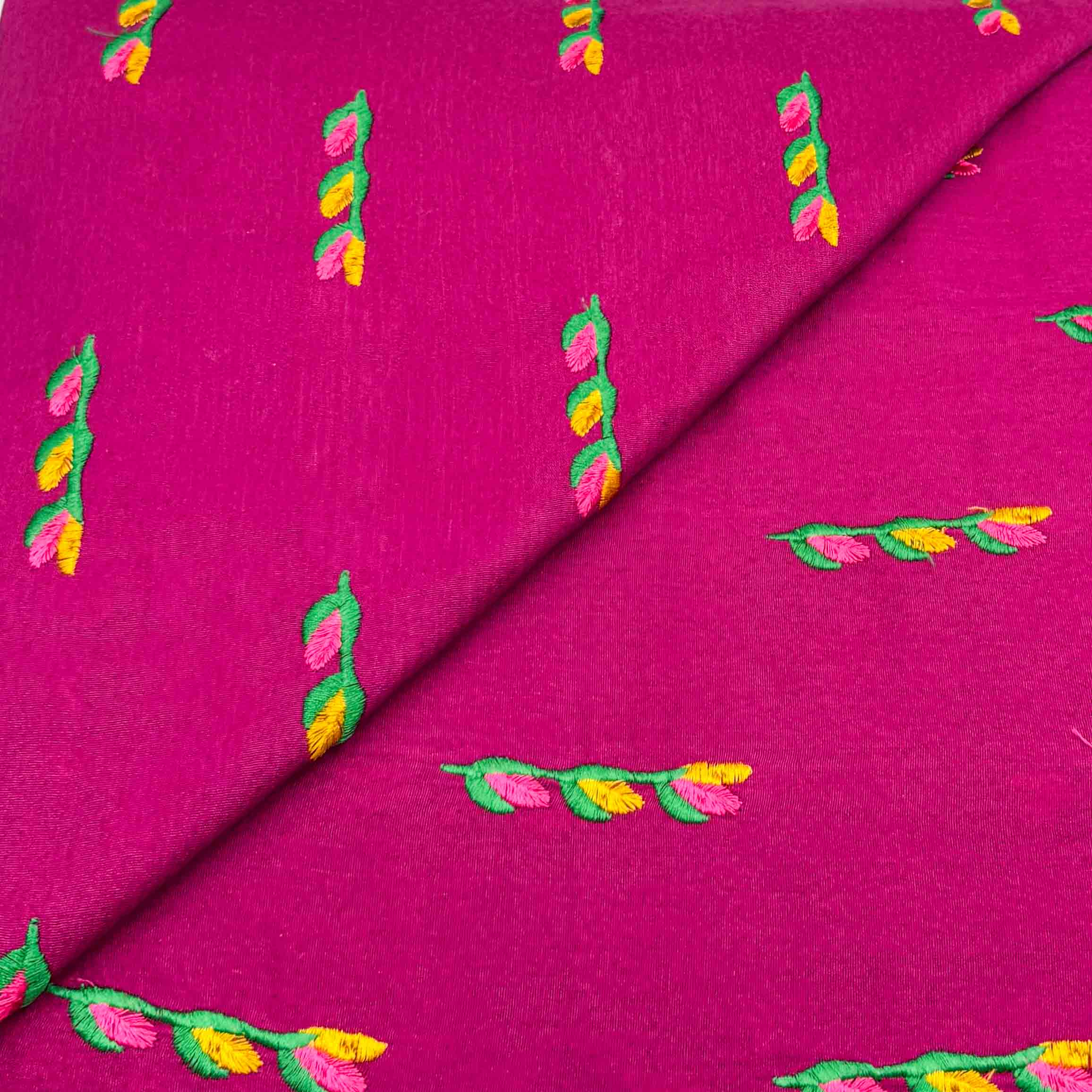 embroidery new articles-02 Silk Karandi Embroidery D27D165 - Image 1