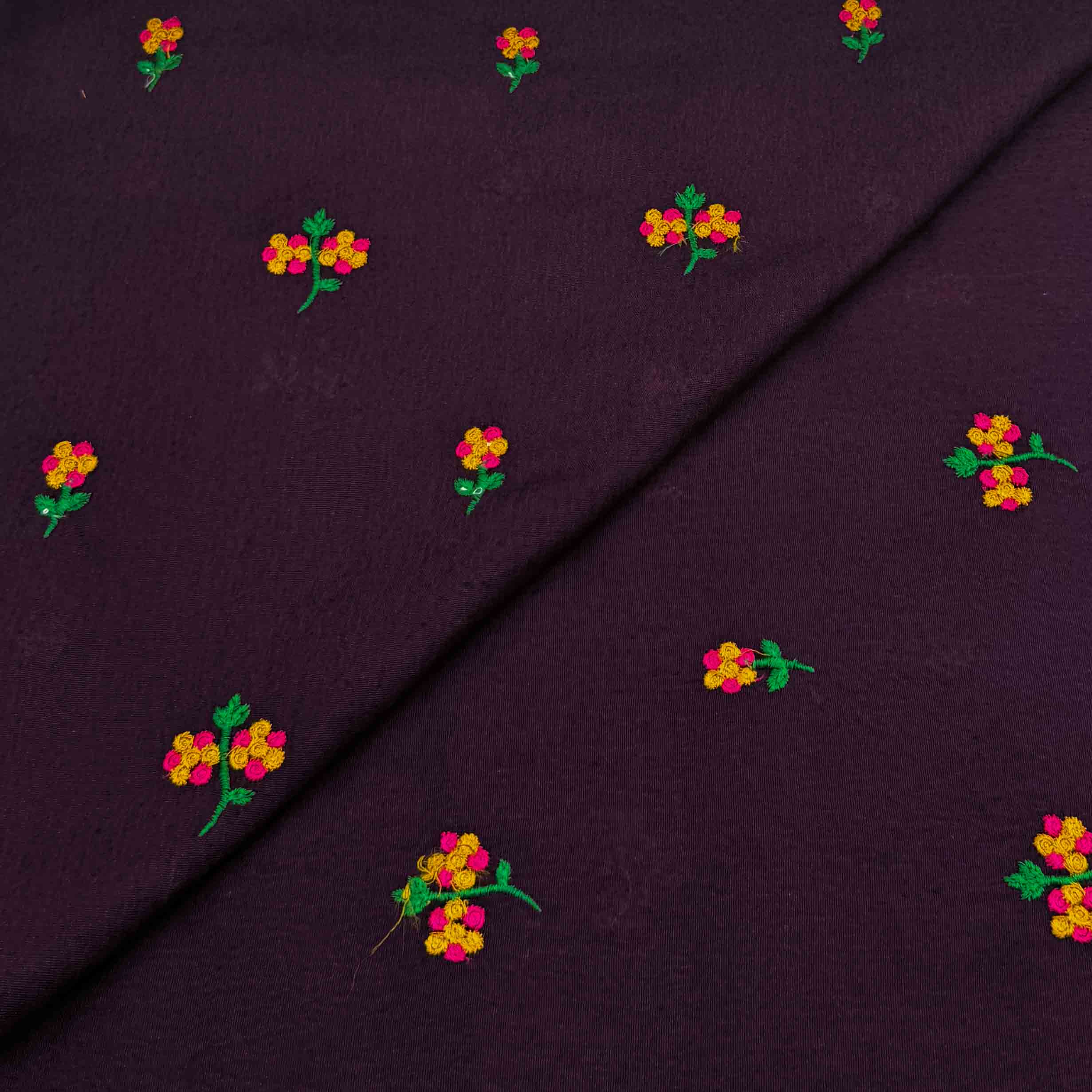 embroidery new articles-10 Silk Karandi Embroidery D27D173 - Image 1