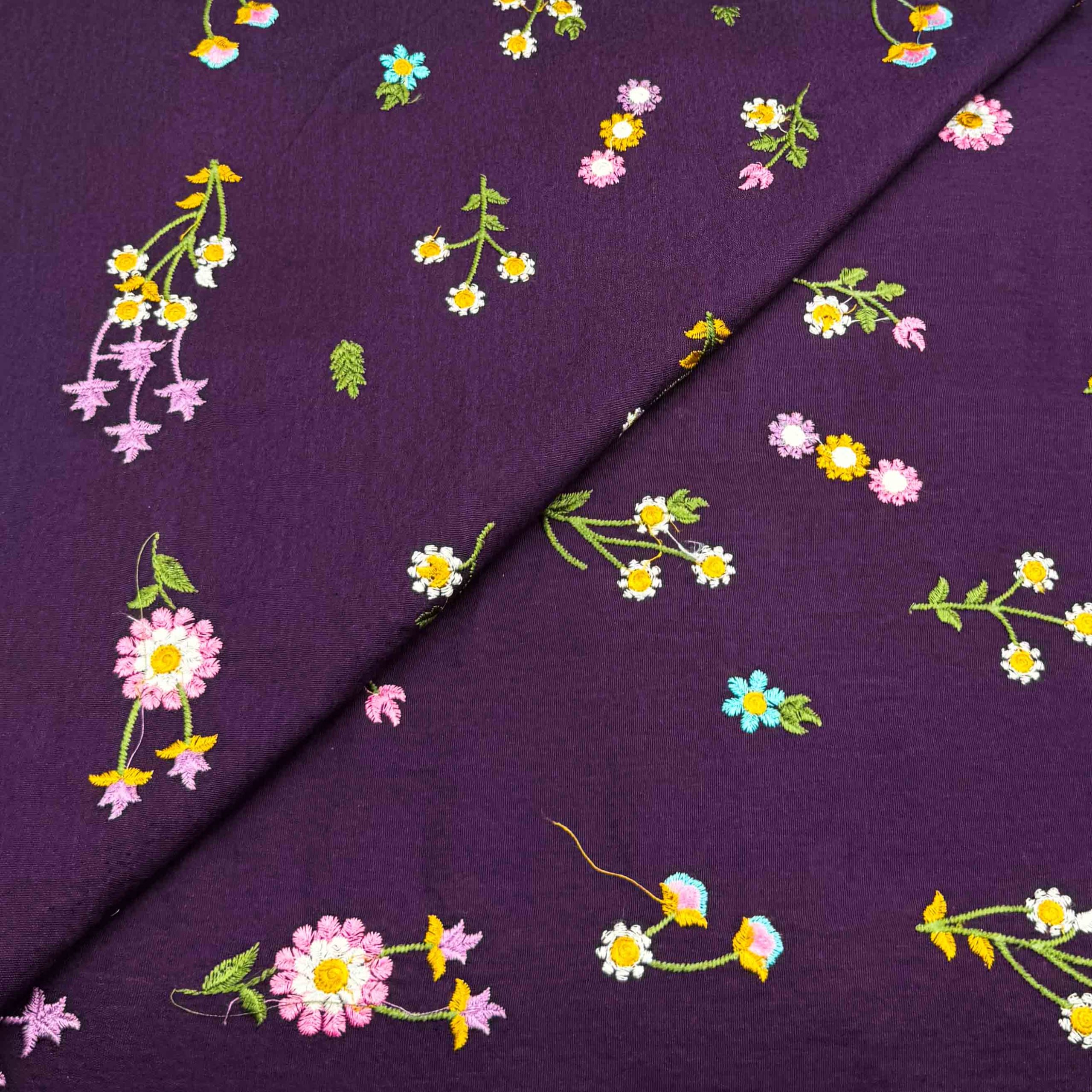karandi new embroidery-19 Silk Karandi Embroidery D27D148 - Image 1