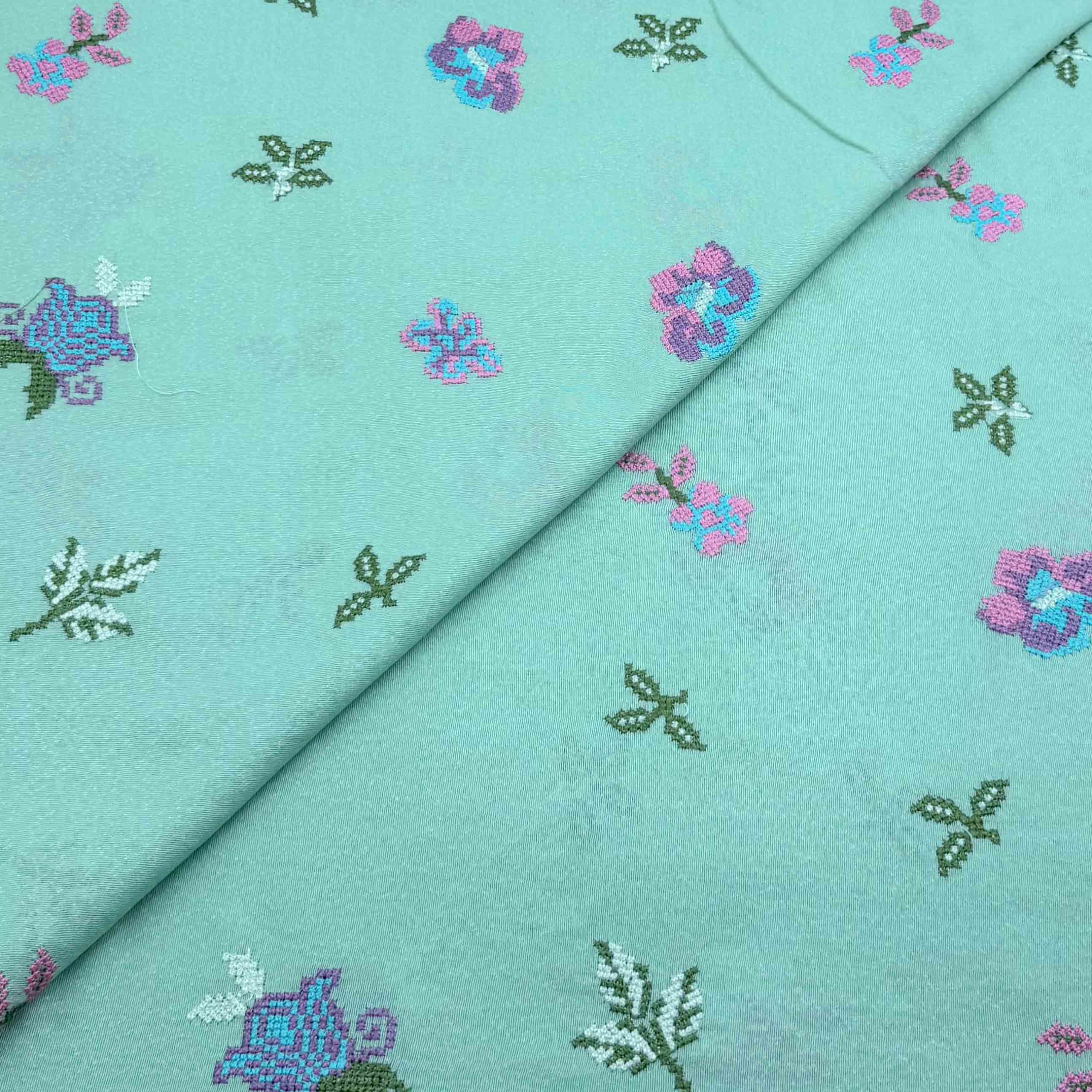 karandi new embroidery-24 Silk Karandi Embroidery D27D143 - Image 1