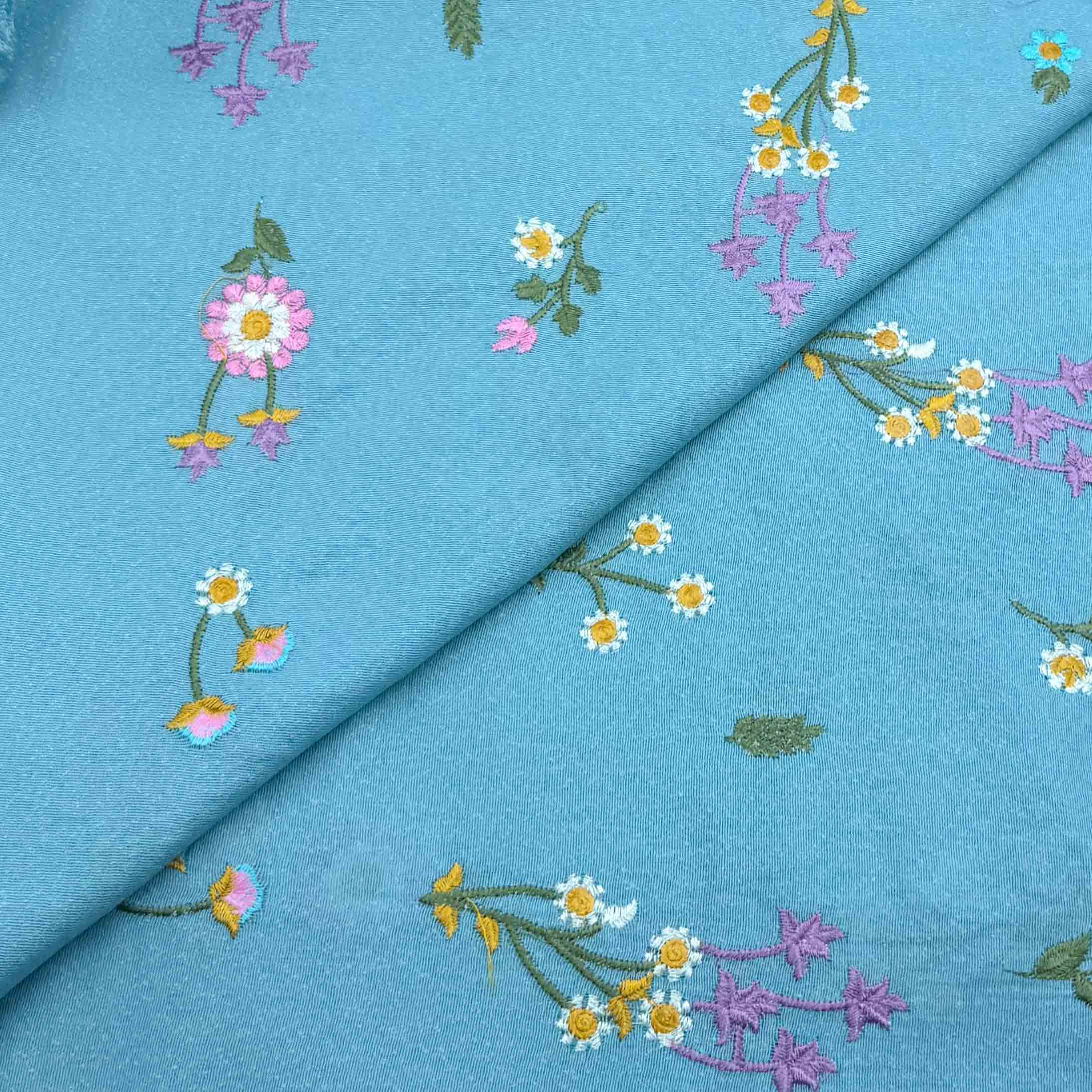 karandi new embroidery-27 Silk Karandi Embroidery D27D140 - Image 1