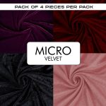 Micro Velvet Cut Piece Bundle