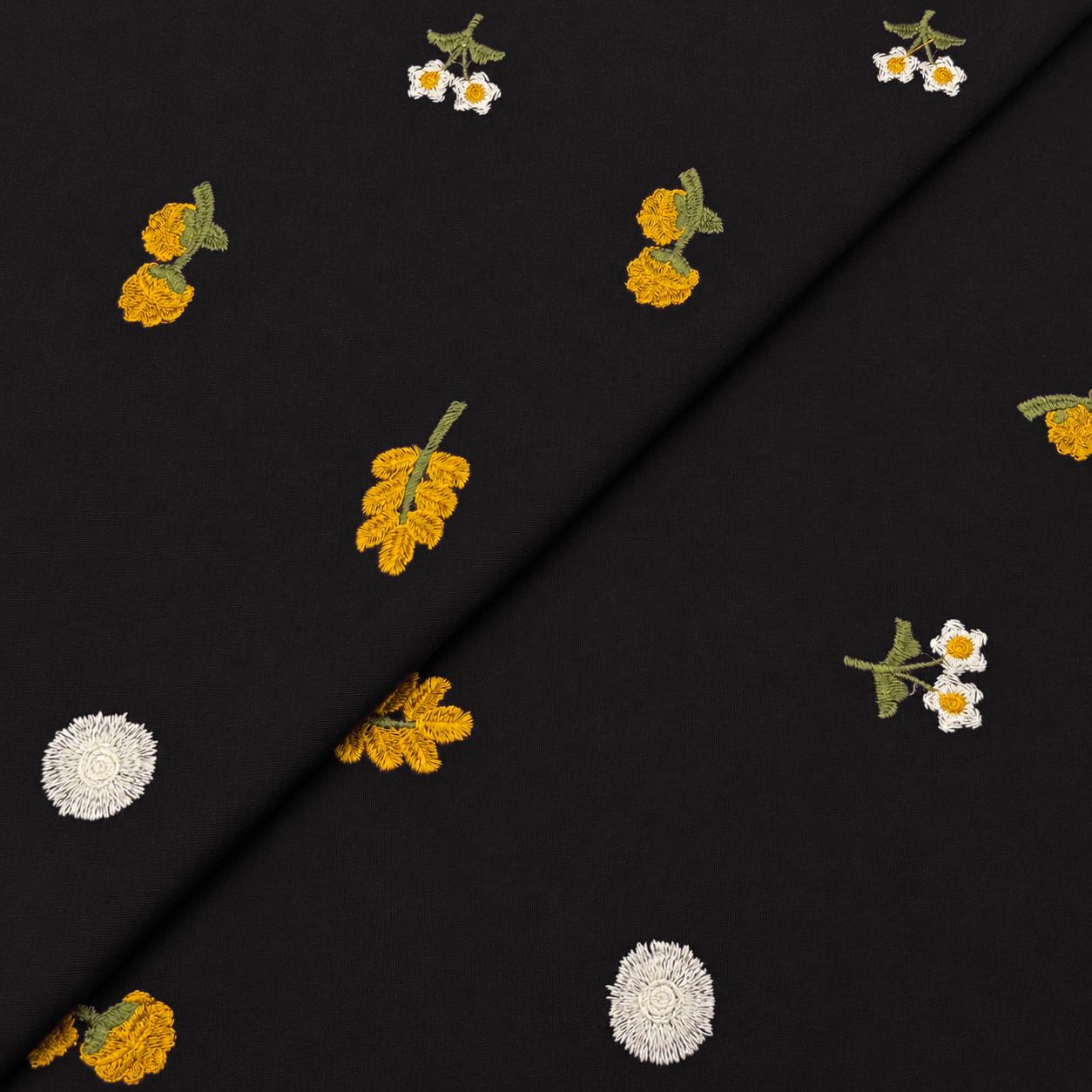 new emb 4 Silk Karandi Embroidery D27D127 - Image 1