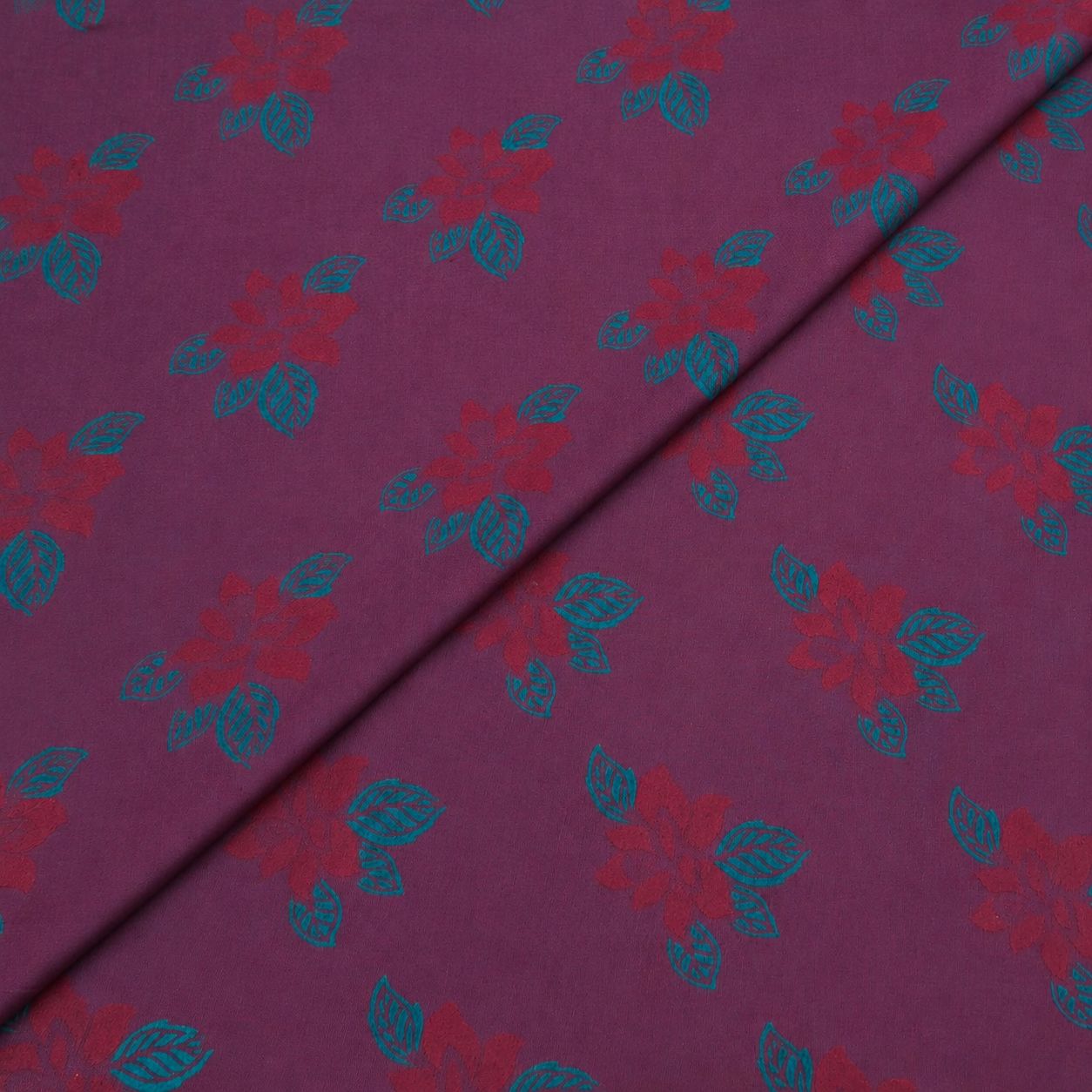 Cambric Prints New11 Cambric Cotton Block Print D26D185 - Image 1