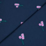 Slub Khaddar Embroidery D25D198