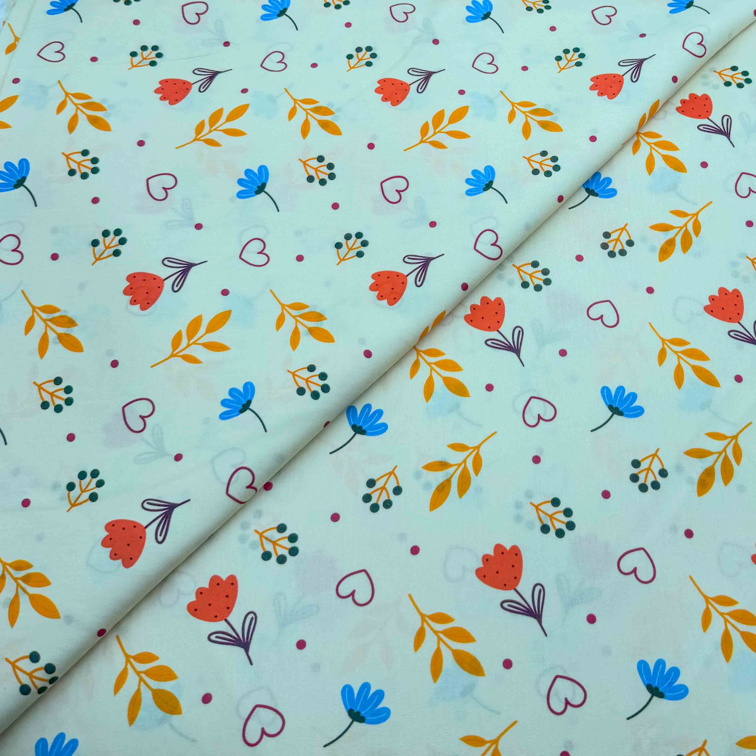 Linen Prints vol 2 D-07 Premium Linen Digital Print D27D206 - Image 1