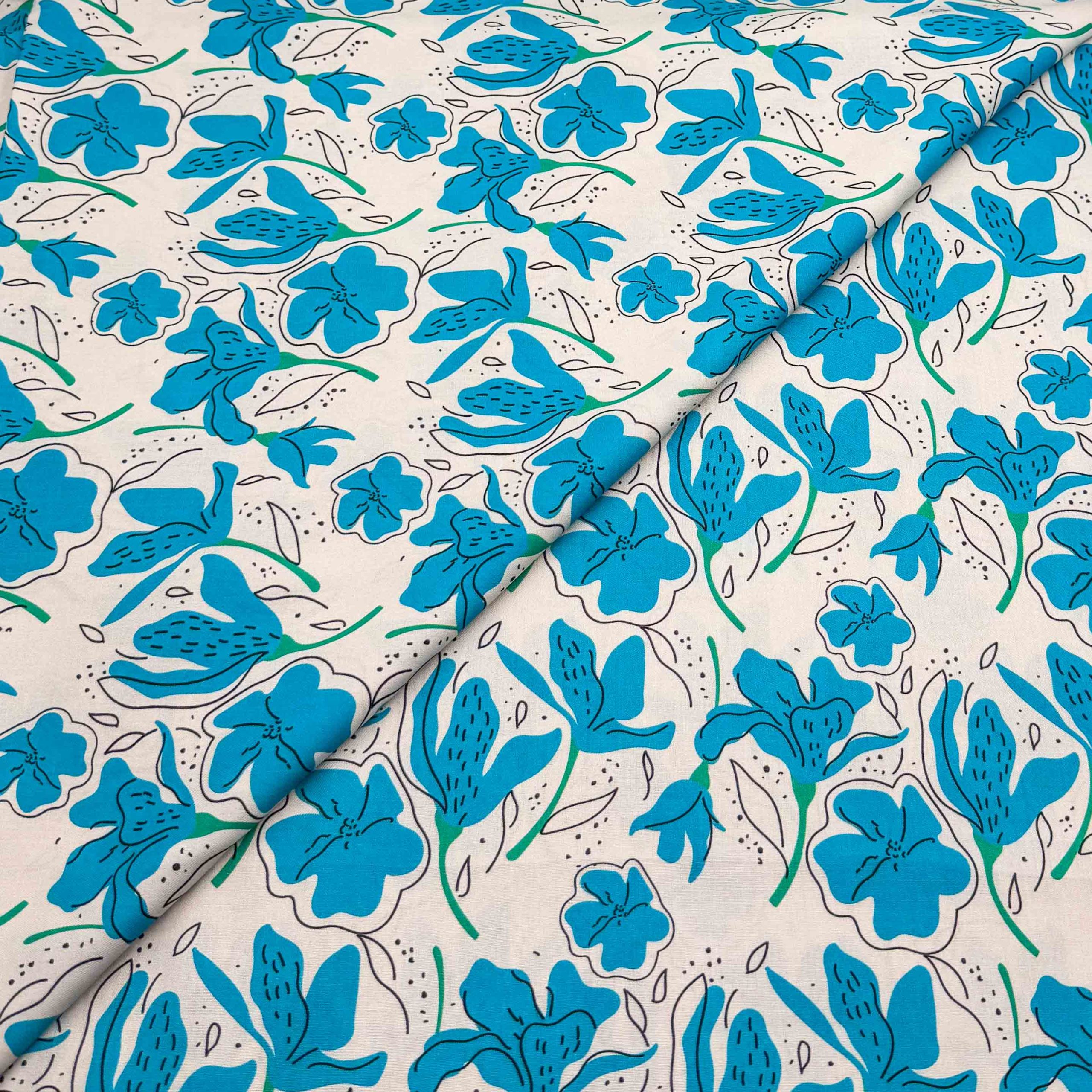 Linen Prints vol 2 D-08 Premium Linen Digital Print D27D207 - Image 1