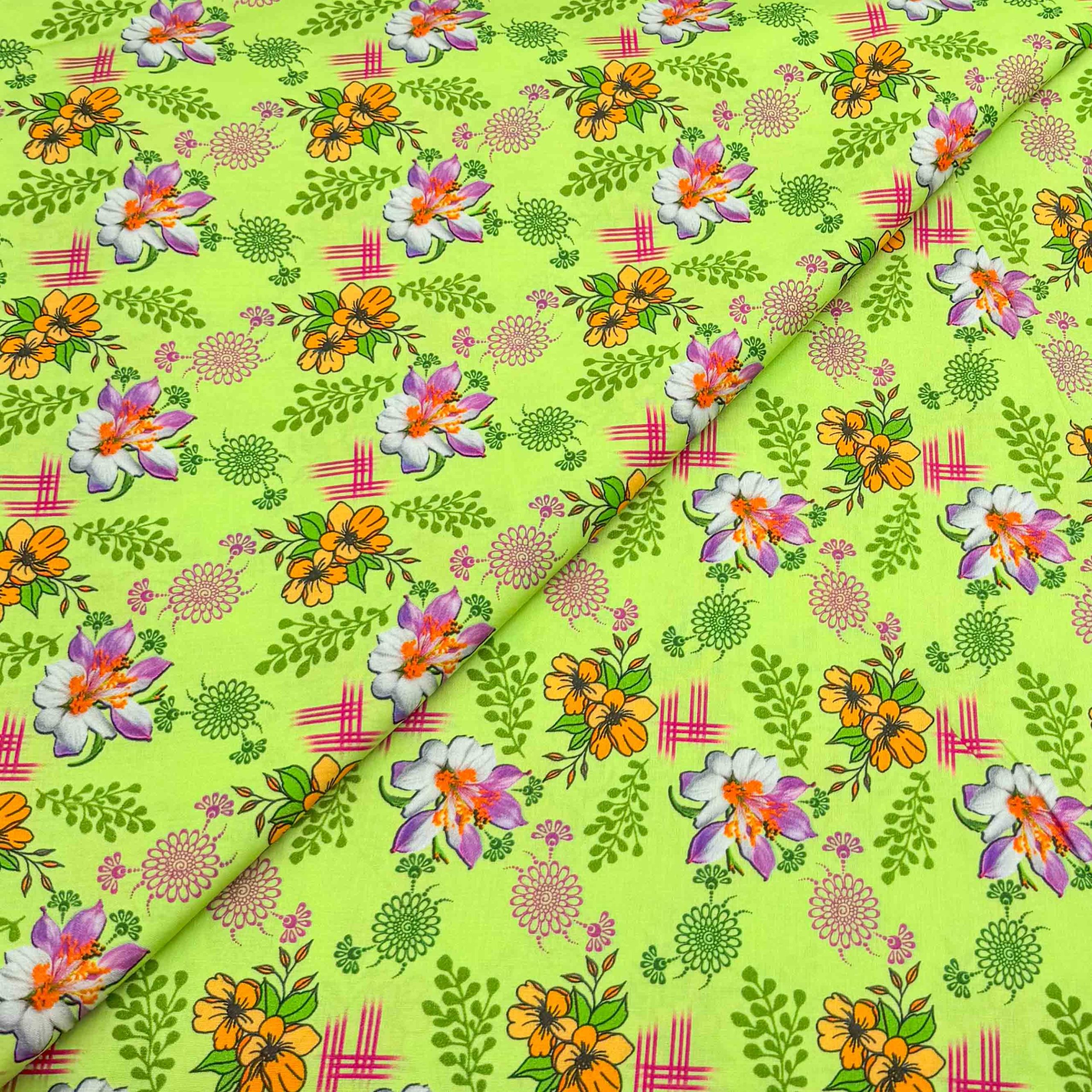 Linen Prints vol 2 D-17 Premium Linen Digital Print D27D216 - Image 1