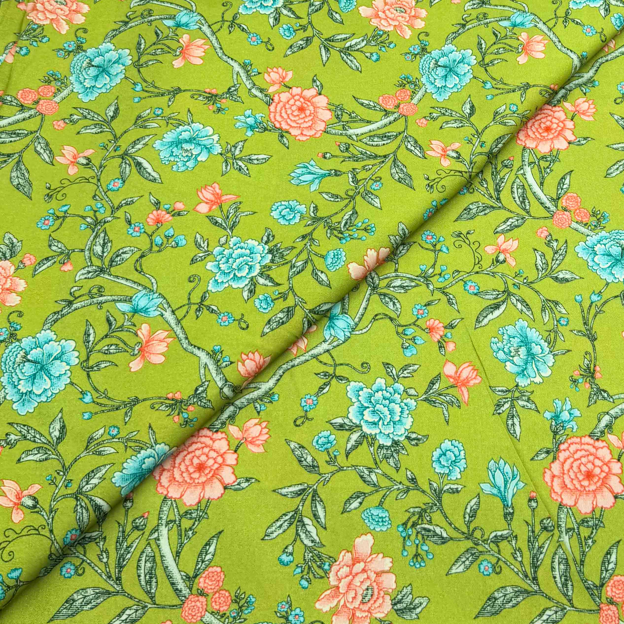 Linen Prints vol 2 D-33 Premium Linen Digital Print D27D233 - Image 1