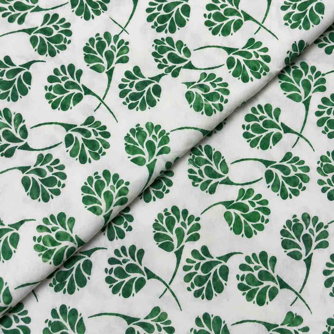 azadi block prints-1 Cambric Cotton Block Print D26D174 - Image 1