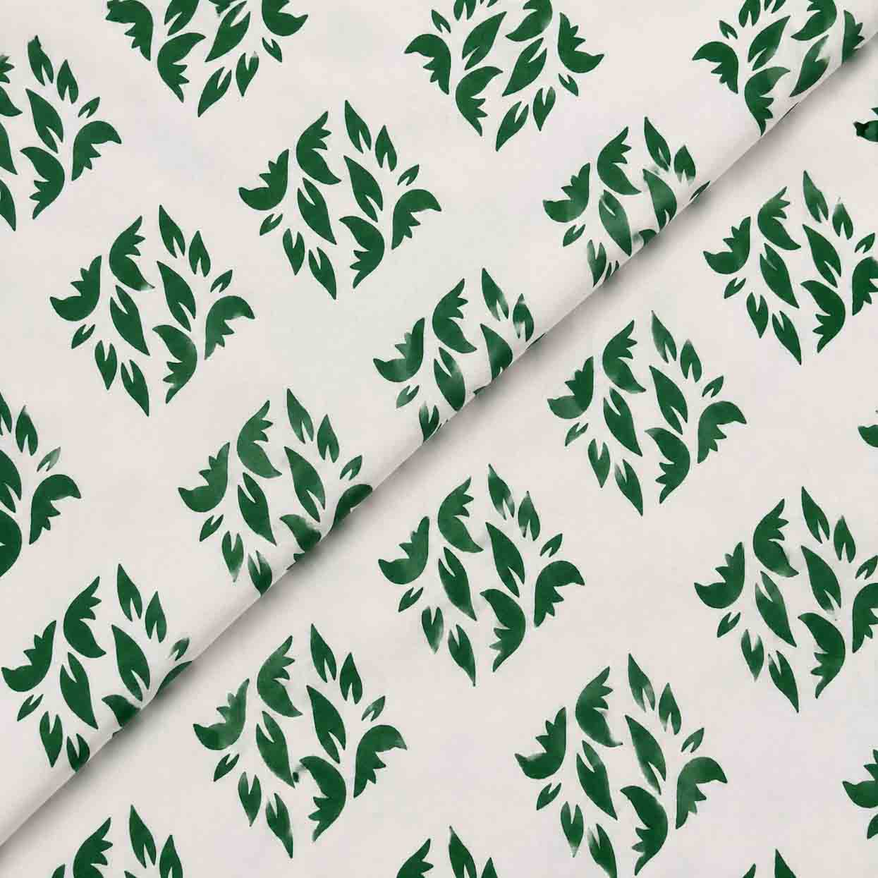 azadi block prints-2 Cambric Cotton Block Print D26D173 - Image 1