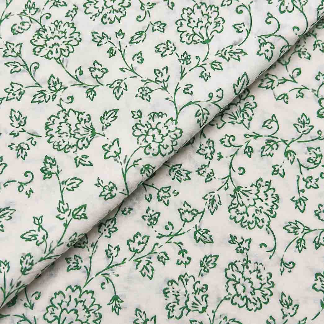 azadi block prints-5 Cambric Cotton Block Print D26D170 - Image 1
