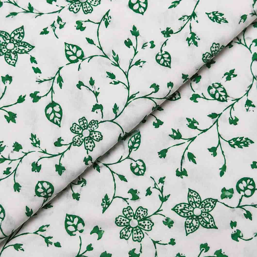 azadi block prints-6 Cambric Cotton Block Print D26D169 - Image 1