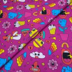 Premium Linen Digital Print D27D286