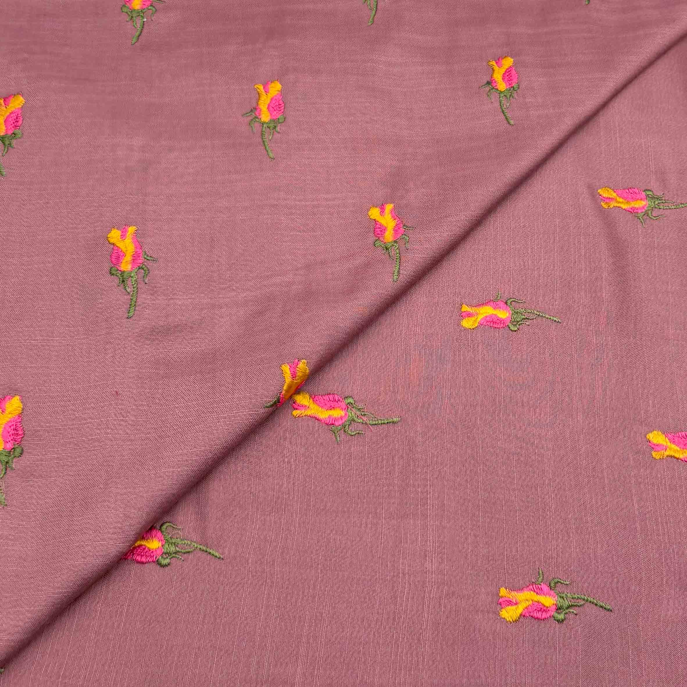 intermix new-40 Slub Linen Embroidery - Image 1
