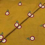 Slub Linen Embroidery