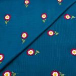 Slub Linen Embroidery