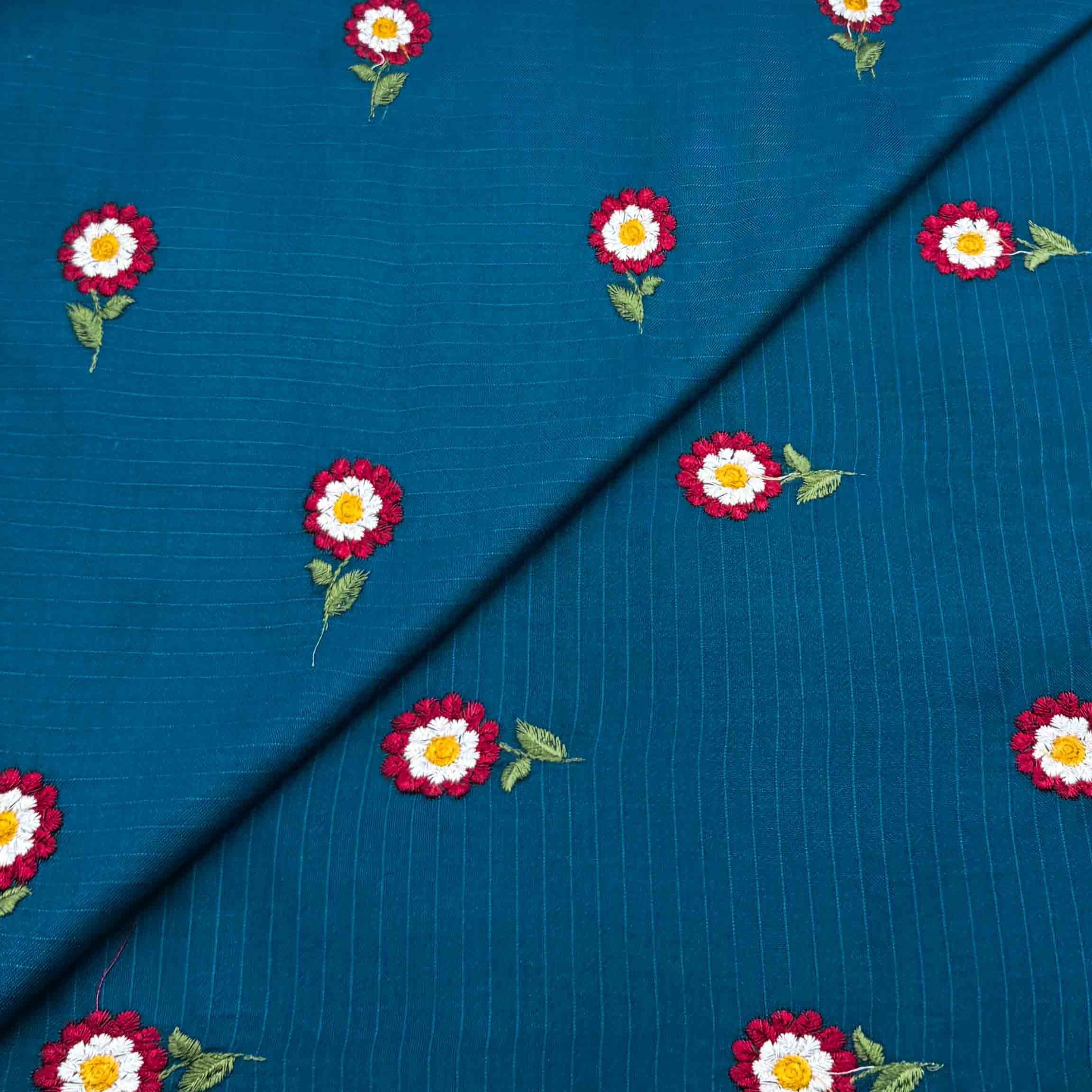 intermix new-51 Slub Linen Embroidery - Image 1