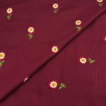 Slub Linen Embroidery