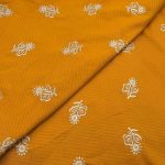 Slub Linen Embroidery D27D135