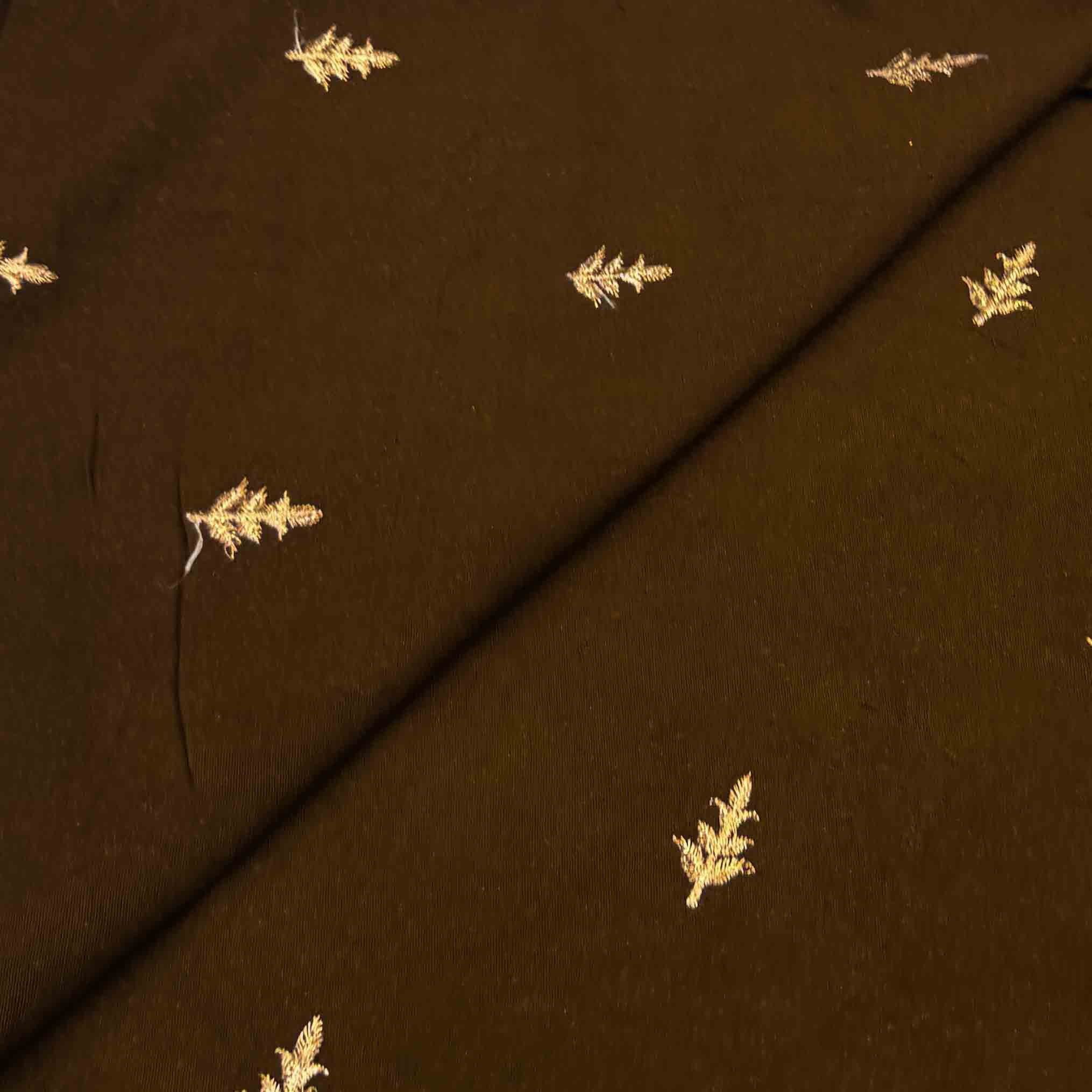 new products emb-27 Silk Karandi Embroidery D25D123 - Image 1