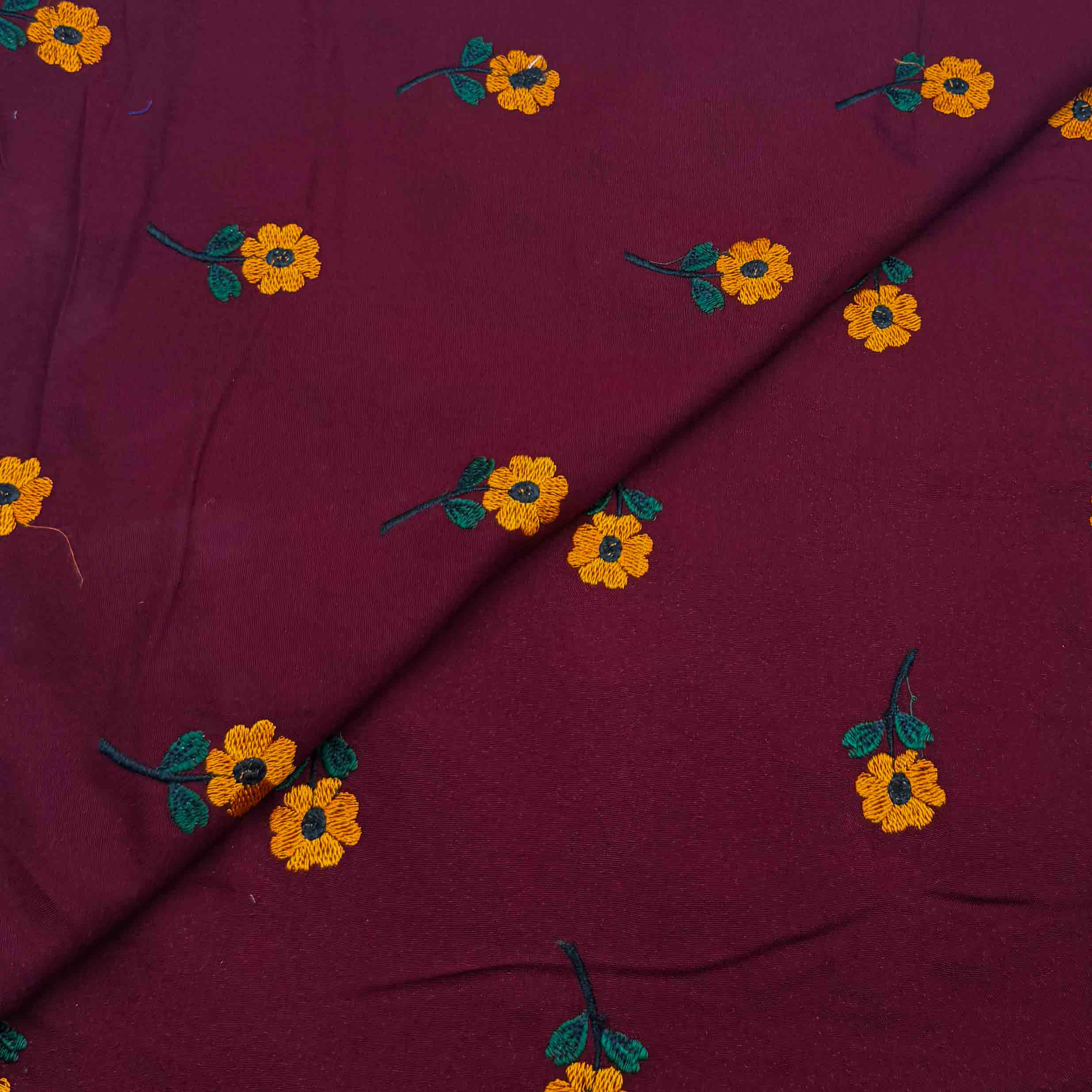 new products emb-29 Silk Karandi Embroidery D25D125 - Image 1