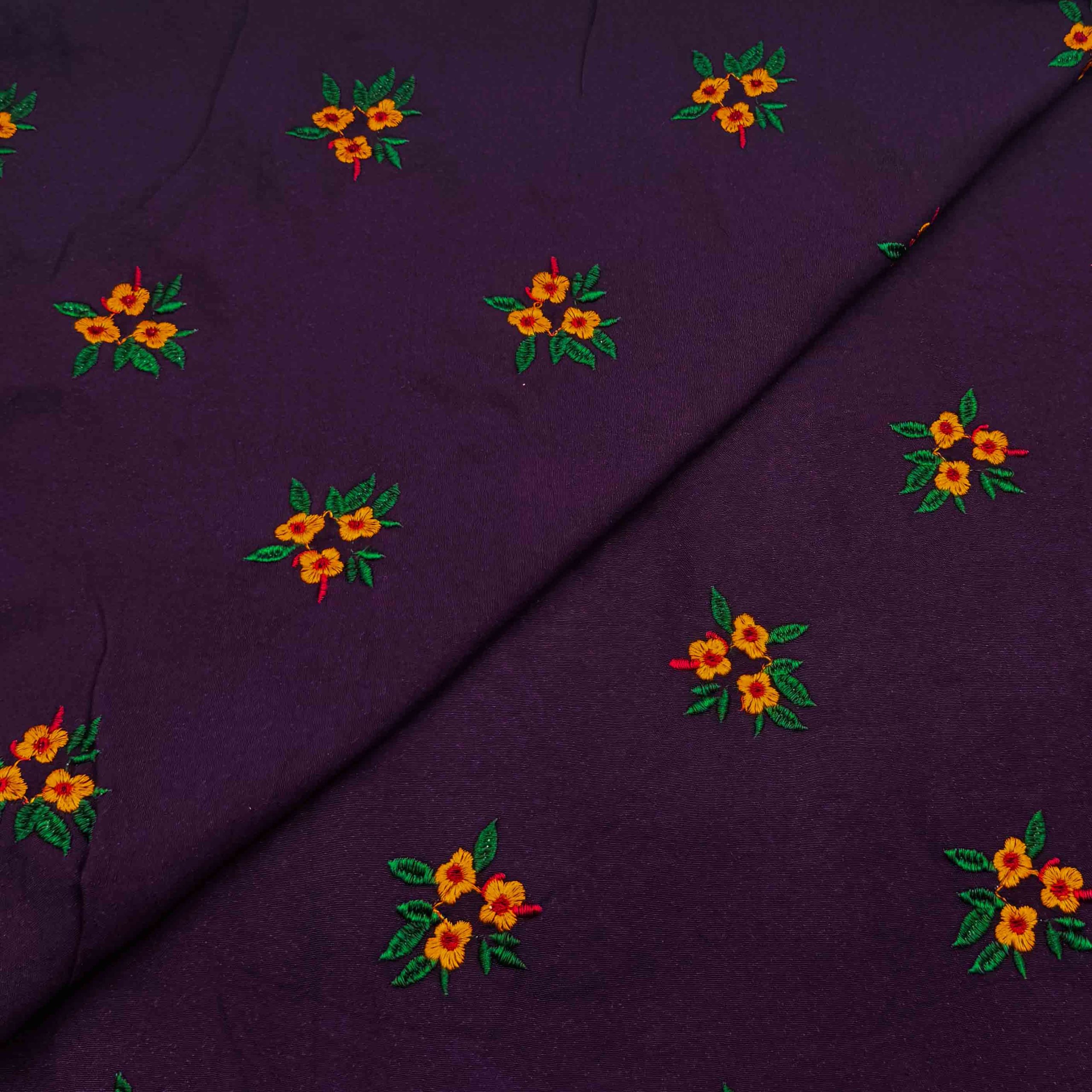 new products emb-30 Silk Karandi Embroidery D25D126 - Image 1