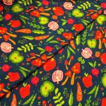 Honeycomb Wider Linen Print D189