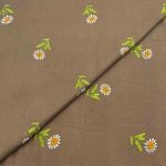 Peach Wool Embroidery D25D201