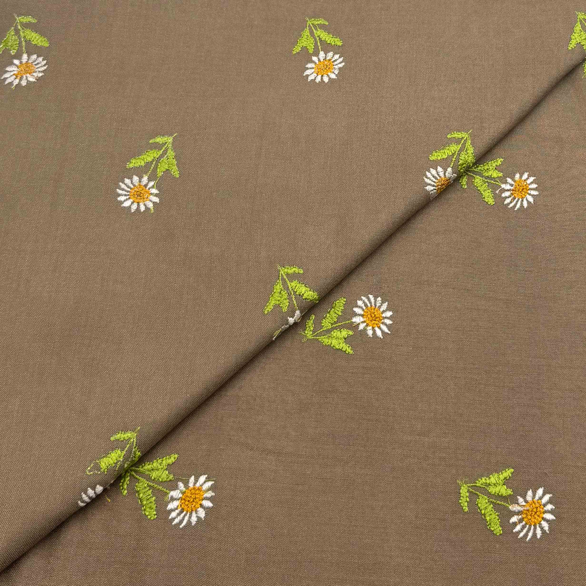 new products emb-56 Peach Wool Embroidery D25D201 - Image 1