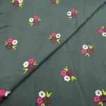 Peach Wool Embroidery D25D206