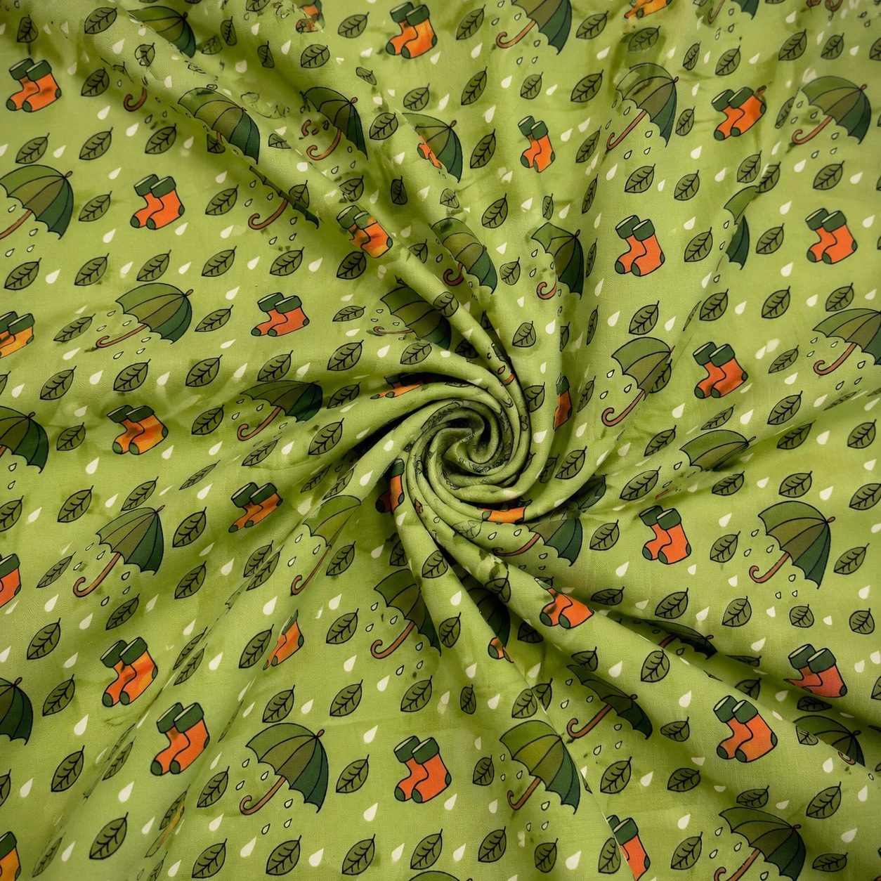 Poly Silk Prints D27D11 Arabic Linen Print Wider D27111 - Image 1