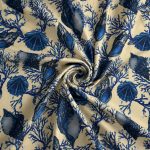 Arabic Linen Print Wider D27126