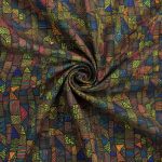 Arabic Linen Print Wider D27136