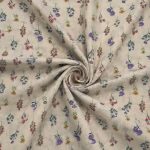 Arabic Linen Print Wider D27143