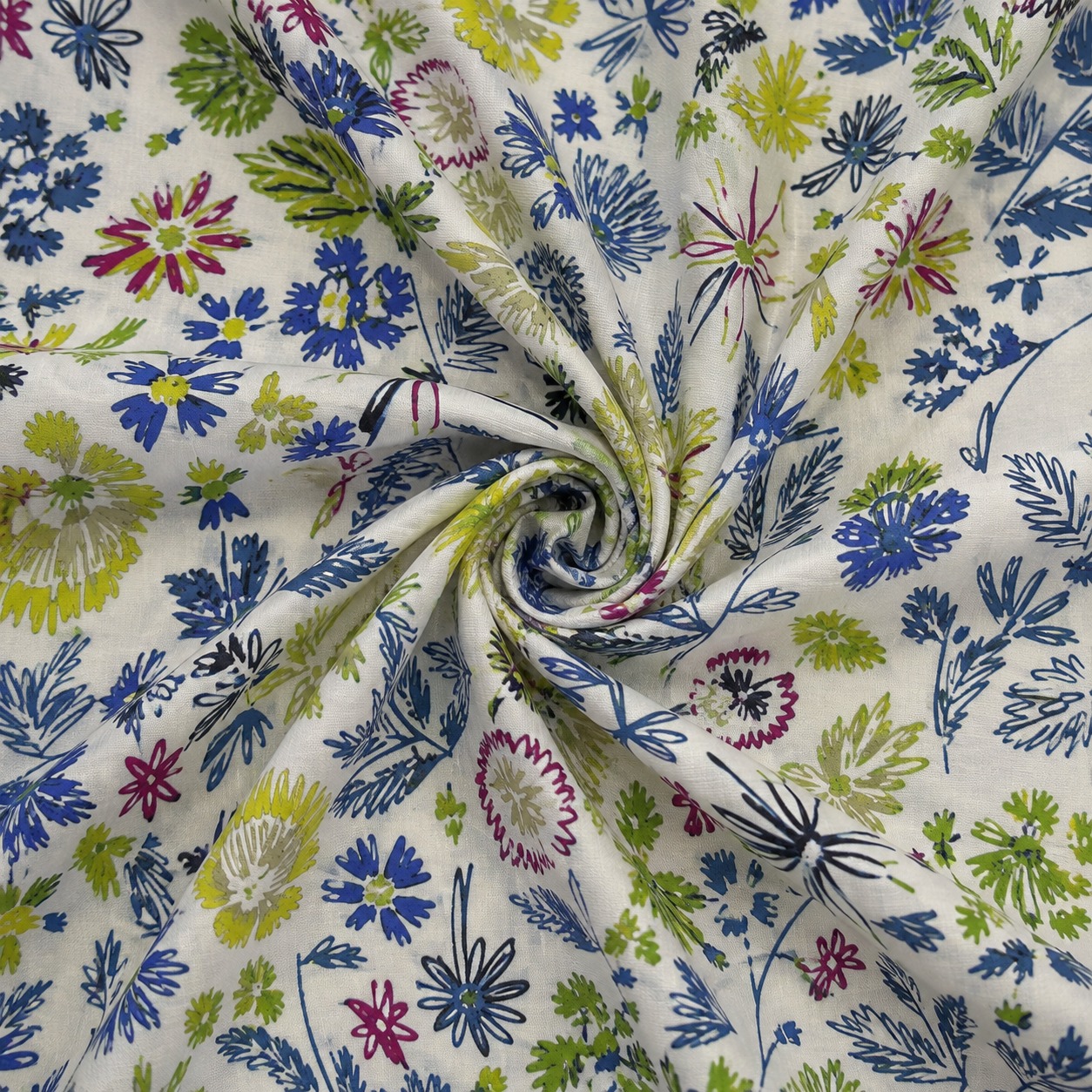 Poly Silk Prints D27D50 Arabic Linen Print Wider D27150 - Image 1